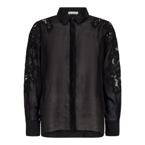 Co'couture Skjorte - KawaCC Embroidery Shirt - Black