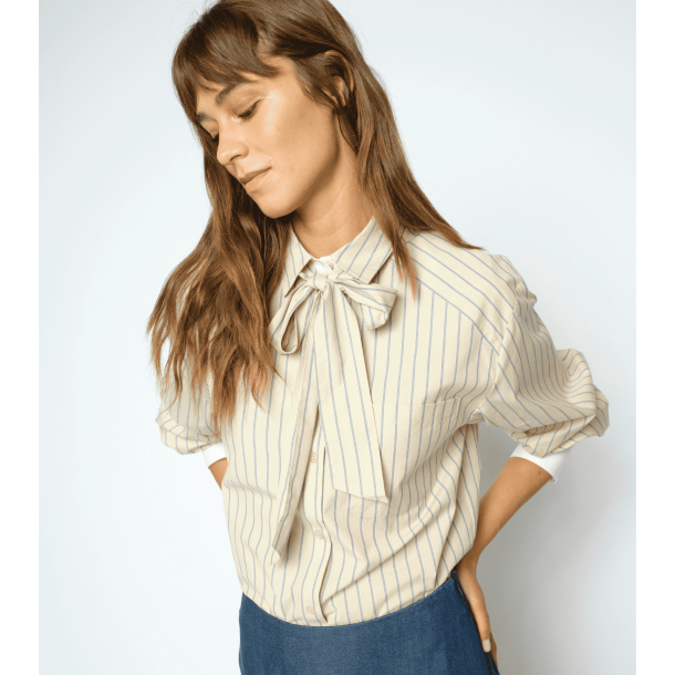 Mos Mosh Skjorte - MMKeeva Lilou Shirt - Oxford Tan