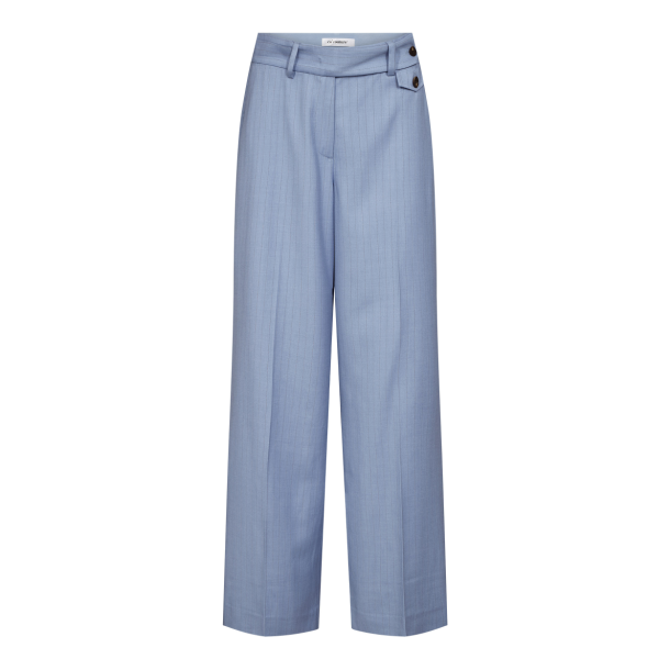Co'couture Bukser - KianaCC Pin Pleat Pant - Pale Blue