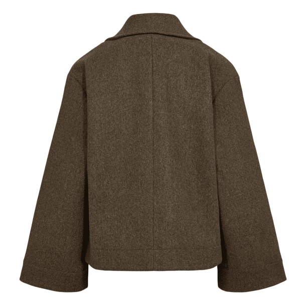 N�mph Jakke - NuKimma Short Jacket - Forest Night