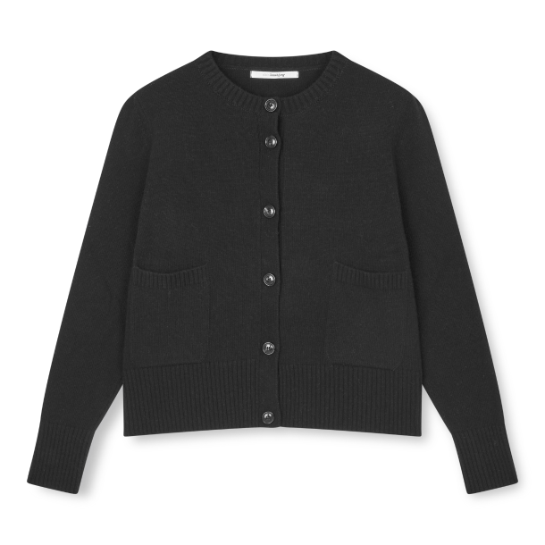 SibinLinnebjerg Strik - Kjersti Cardigan - Black