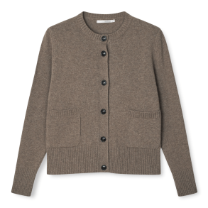 SibinLinnebjerg Strik - Kjersti Cardigan - Dark Sand