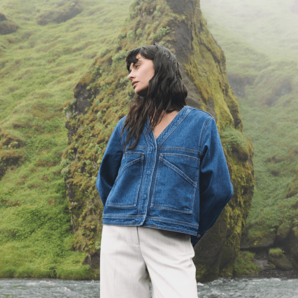 Leveté Room Jakke - LR-Kosa 7 - Vintage Blue