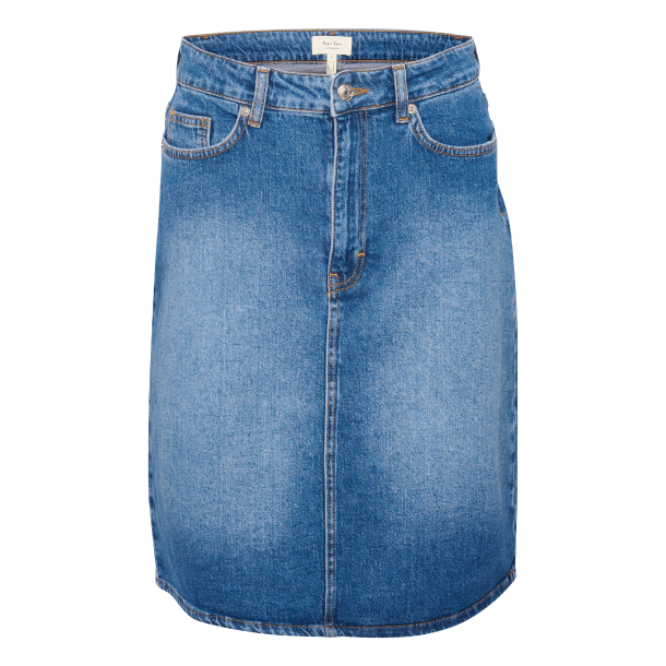 Part Two Nederdel - LejaPW Skirt - Medium Blue Denim 