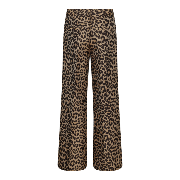 Co'couture Bukser - LexaCC Leo Wide Pant - Khaki