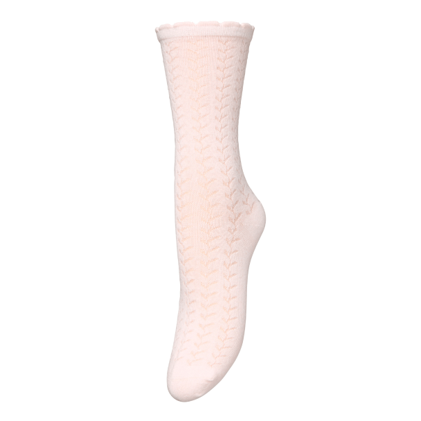 Becks�ndergaard Str�mper - Leofa Cotta Sock - Peach Pur�e