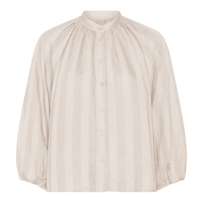 La Rouge Skjorte - Line Shirt - Sand Melange