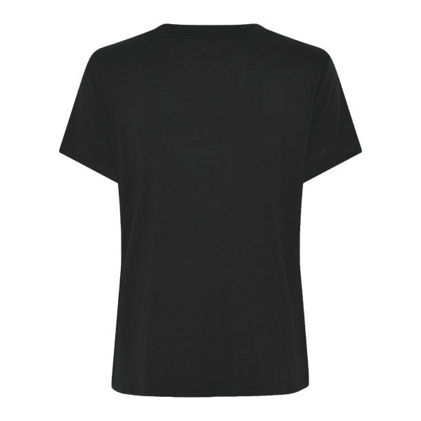 La Rouge T-shirt  - Line S/S T-shirt - Black