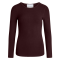 La Rouge T-Shirt - Lisa L/S T-Shirt - Aubergine