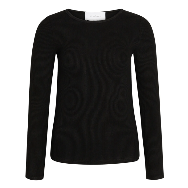 La Rouge T-Shirt - Lisa L/S T-Shirt - Black