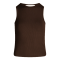 La Rouge Top - Lisa Singlet - Dark Brown