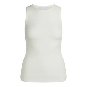 La Rouge Top - Lisa Singlet - White