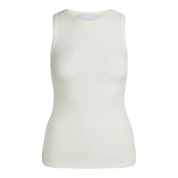 La Rouge Top - Lisa Singlet - White