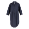 Blue Sportswear Kjole - Liv Linen Shirt Dress - Dusty Navy