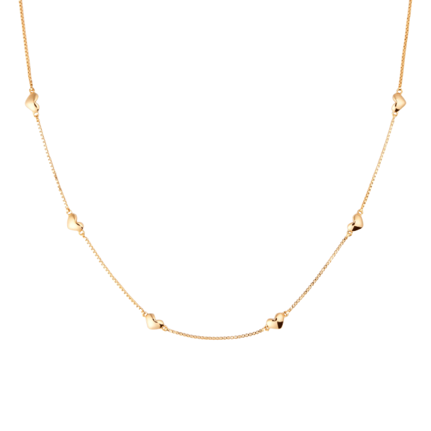 Sparv Halskde - Love Links Necklace - Forgyldt