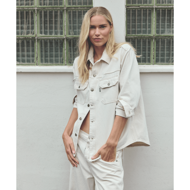 Ball Skjorte - BaLucia Denim Shirt - Birch