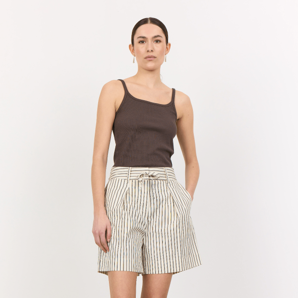 Leveté Room Shorts - LR-Lucilla 2 - Chocolate Combi
