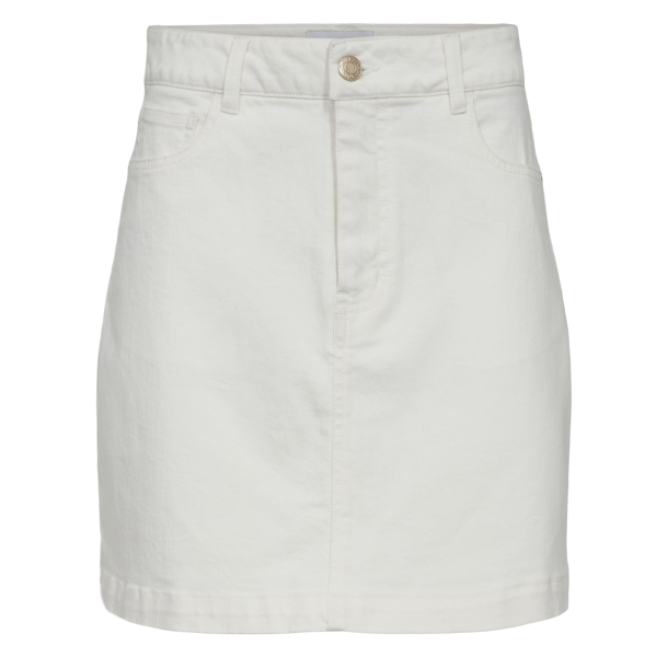 Nümph Nederdel - NuLulu Short Skirt - Bright White