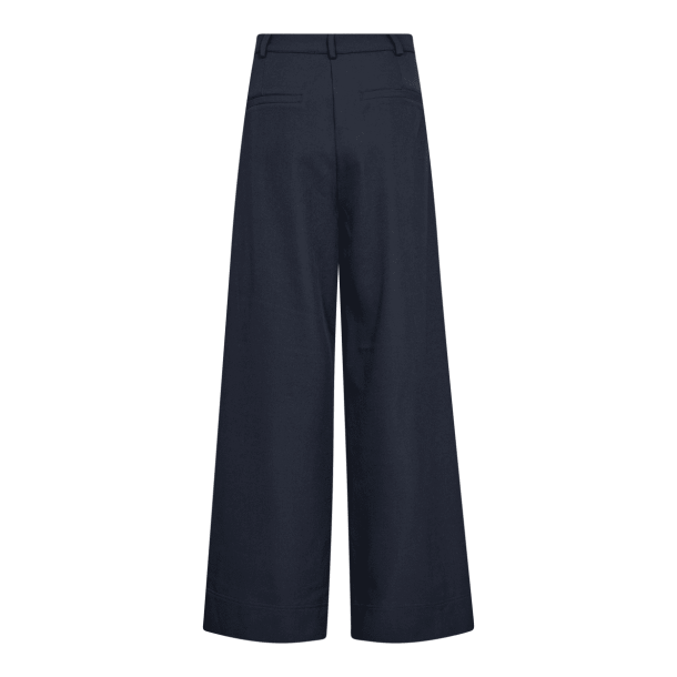 Co'couture Bukser - LunaCC Pleat Pant - Navy