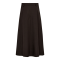 Co'couture Nederdel - LunaCC Pocket Pleat Skirt - Dark Brown