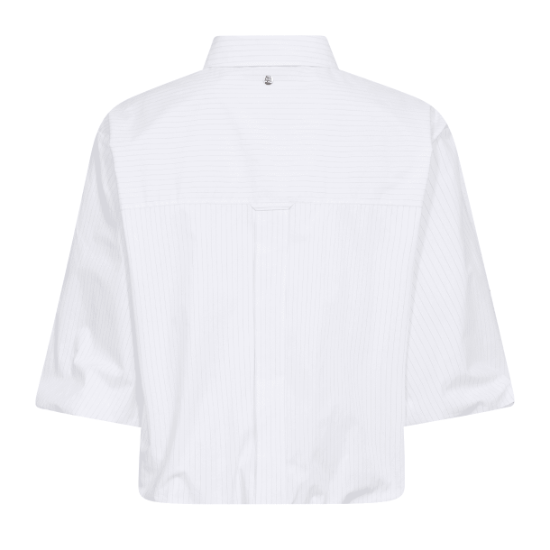 Mos Mosh Skjorte - MMMaxime Nylah Shirt - Bright White