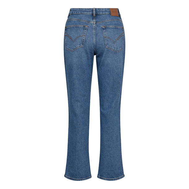 Mos Mosh Jeans - MMColorado Mai Jeans - Mid Blue, Ankle