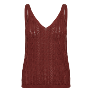 Mos Mosh Top - MMCressida Wash Knit Top - Cowhide