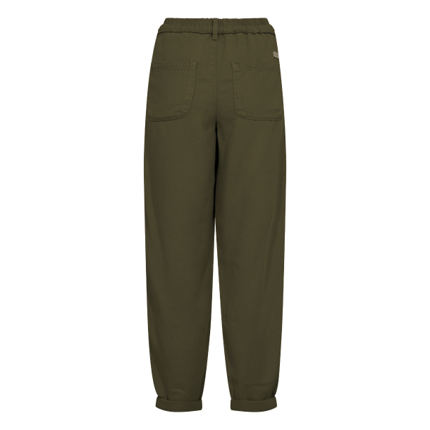 Mos Mosh Bukser - MMMaison Stalom Pant - Olive Night, Ankle