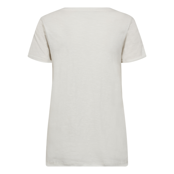 Mos Mosh T-shirt - MMNadine O-SS Deco Tee - Powder Pink