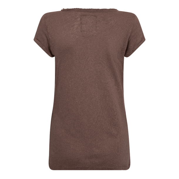 Mos Mosh T-shirt - MMTroy Tee - Coffee Quartz