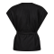 Co'couture Top - MaggieCC Wrap Top - Black