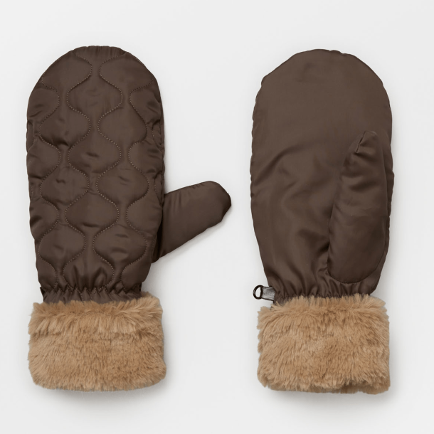 Becksöndergaard Vanter - Makara Puff Mittens - Roast Brown