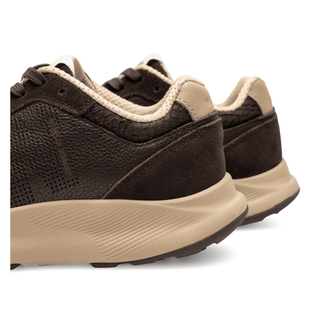 Woden Sneakers - Mathilde Runner Leather - Chocolate