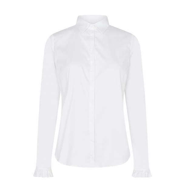 Mos Mosh Skjorte - MMMattie Flip Shirt - White