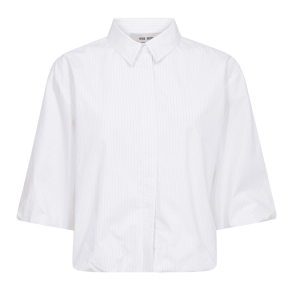 Mos Mosh Skjorte - MMMaxime Nylah Shirt - Bright White