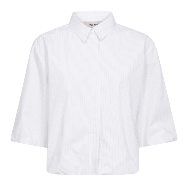 Mos Mosh Skjorte - MMMaxime Nylah Shirt - Bright White