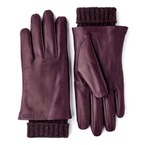 Hestra Vanter - Megan Mittens - Dark Plum