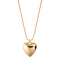 Sparv Halskde - Mellow Heart Necklace - Forgyldt