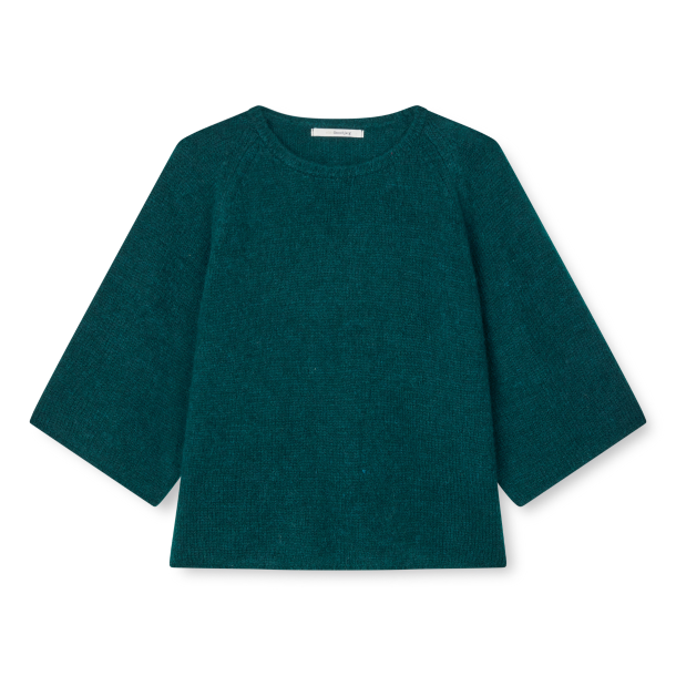 SibinLinnebjerg Strik - Mia - Bottle Green