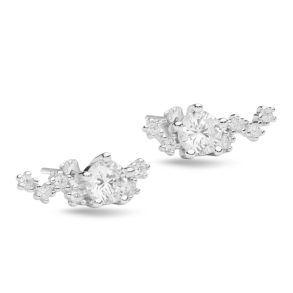 Sparv reringe - Midnight Earrings - Slv