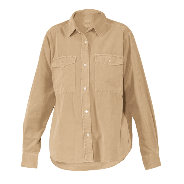 Blue Sportswear Skjorte - Minnie 'Baby Corduroy' Shirt - Beige
