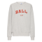 Ball Sweatshirt - BalTaylor Sweat - Medium Grey w. Mistful Mauve