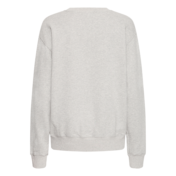 Ball Sweatshirt - BalTaylor Sweat - Medium Grey w. Mistful Mauve