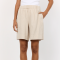 Leveté Room Shorts - LR-Naja 8 - Island Fossil Melange