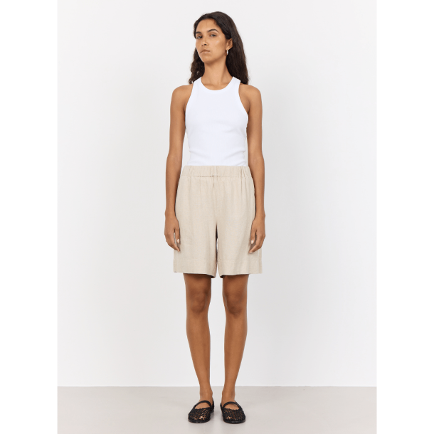Leveté Room Shorts - LR-Naja 8 - Island Fossil Melange