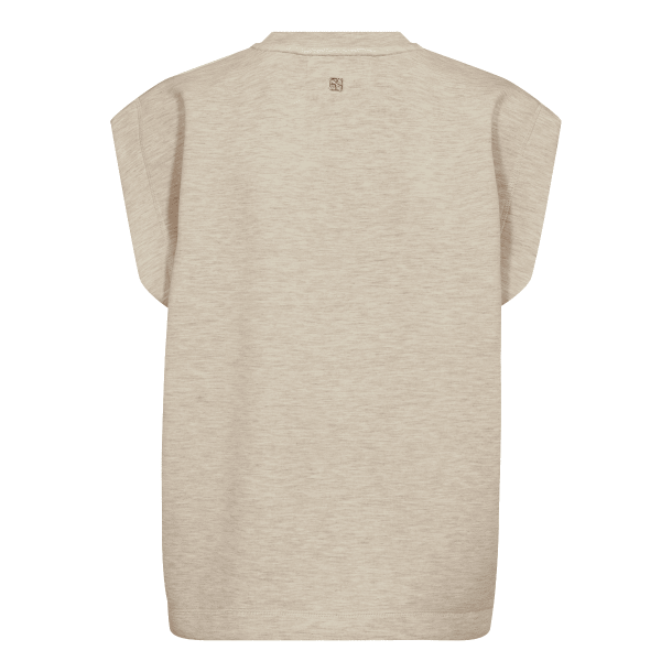 Mos Mosh Sweatshirt - MMNamara O-SL Sweatshirt - Sesame