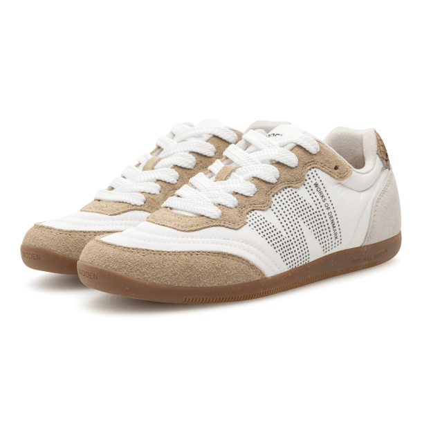 Woden Sneakers - Nanna - Blanc de Blanc Multi
