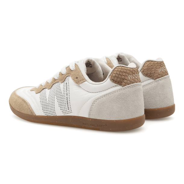 Woden Sneakers - Nanna - Blanc de Blanc Multi