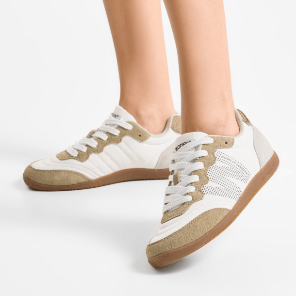 Woden Sneakers - Nanna - Blanc de Blanc Multi