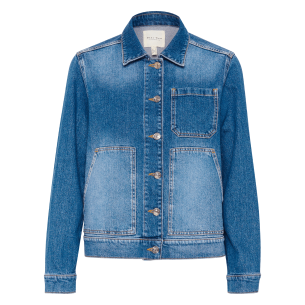 Part Two Jakke - NanniePW Jacket - Medium Blue Denim